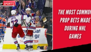 Most Common Prop Bets Made in Hockey Games